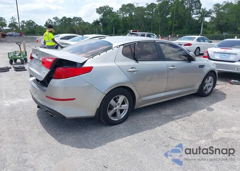 2015 Kia Optima Lx z USA, uszkodzony, nr VIN 5XXGM4A76FG359155